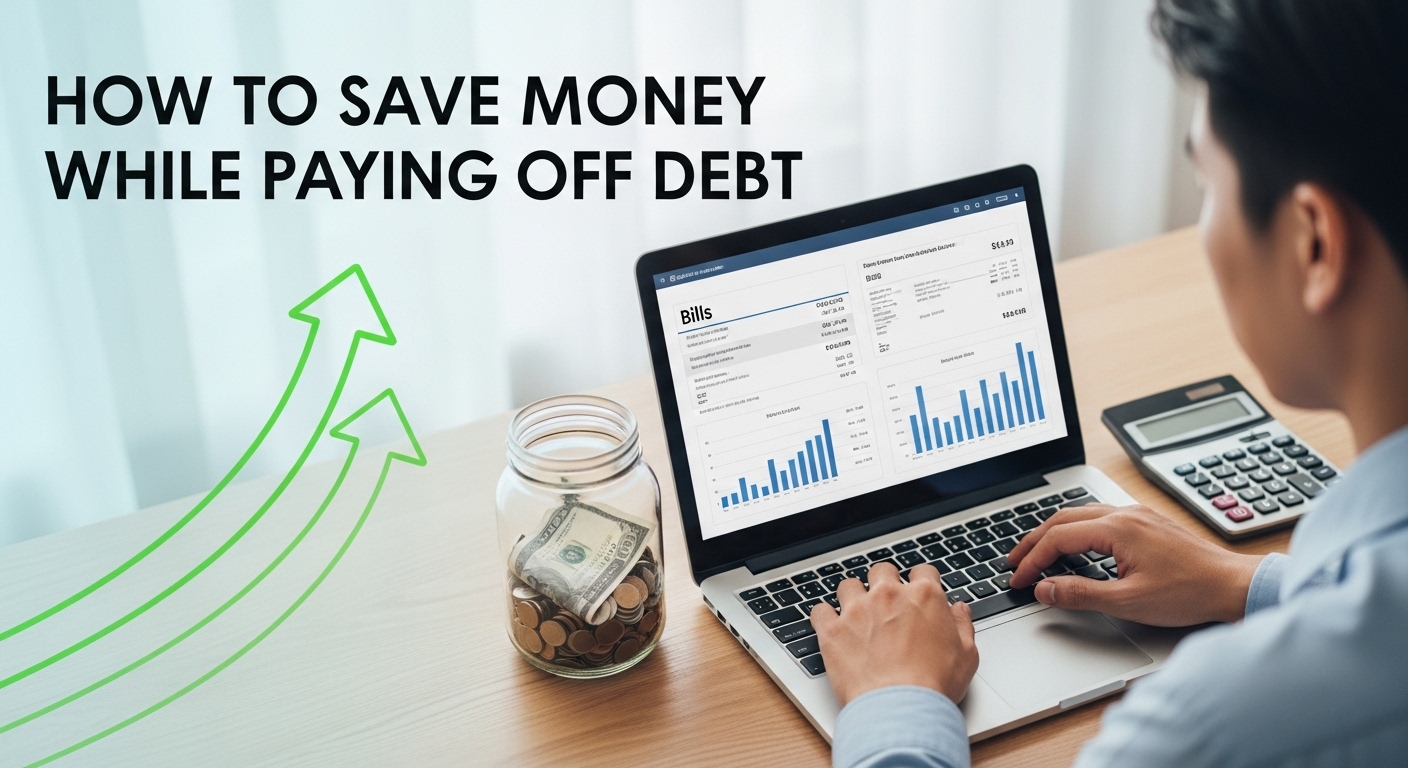 How to Save Money While Paying Off Debt
