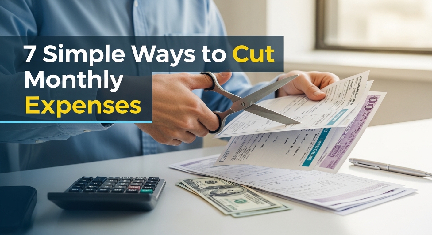 7 Simple Ways to Cut Monthly Expenses