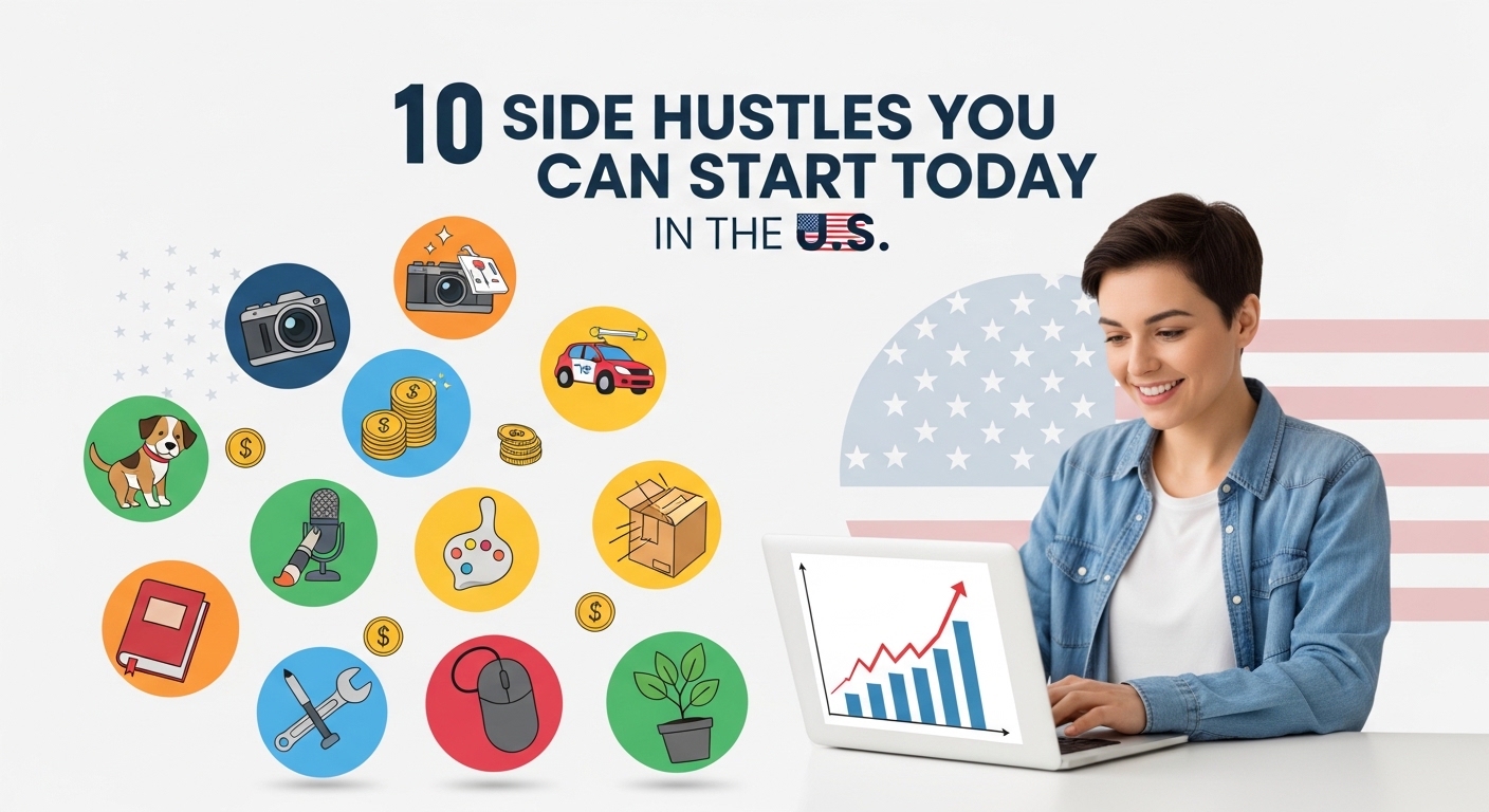 10 Side Hustles You Can Start Today in the U.S.